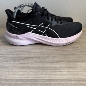 Asics GT 2000 12 Women's Black/Pink Running Shoes 1012B506 Size 10 Sneakers